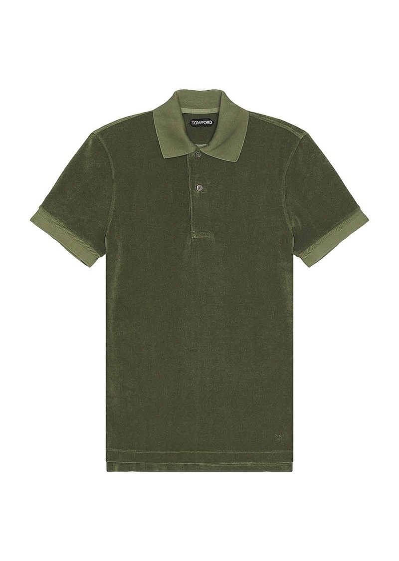 TOM FORD Towelling Polo