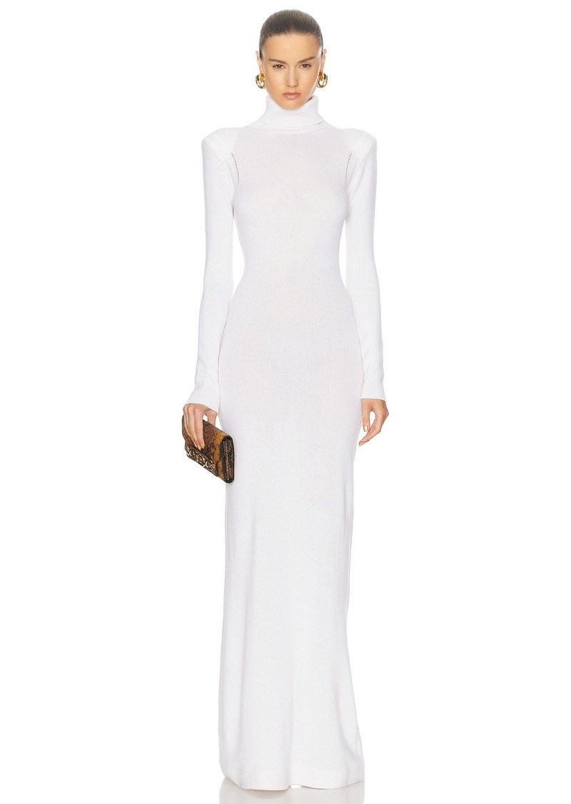 TOM FORD Turtleneck Long Dress