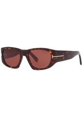 Tom Ford Unisex Sunglasses, TR00148353-y 53 - Tortoise Black