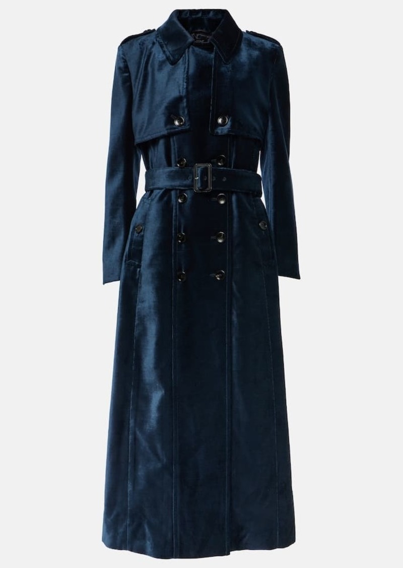 Tom Ford Velvet trench coat