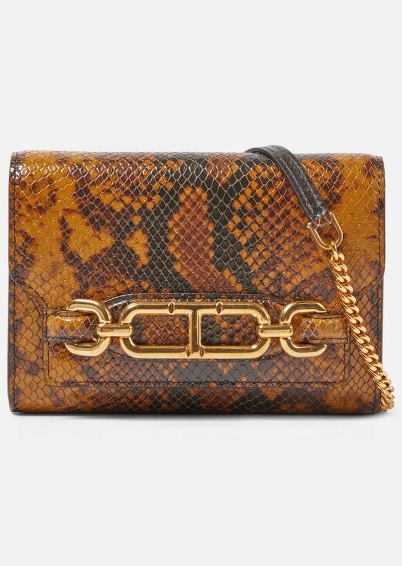 Tom Ford Whitney Mini leather shoulder bag