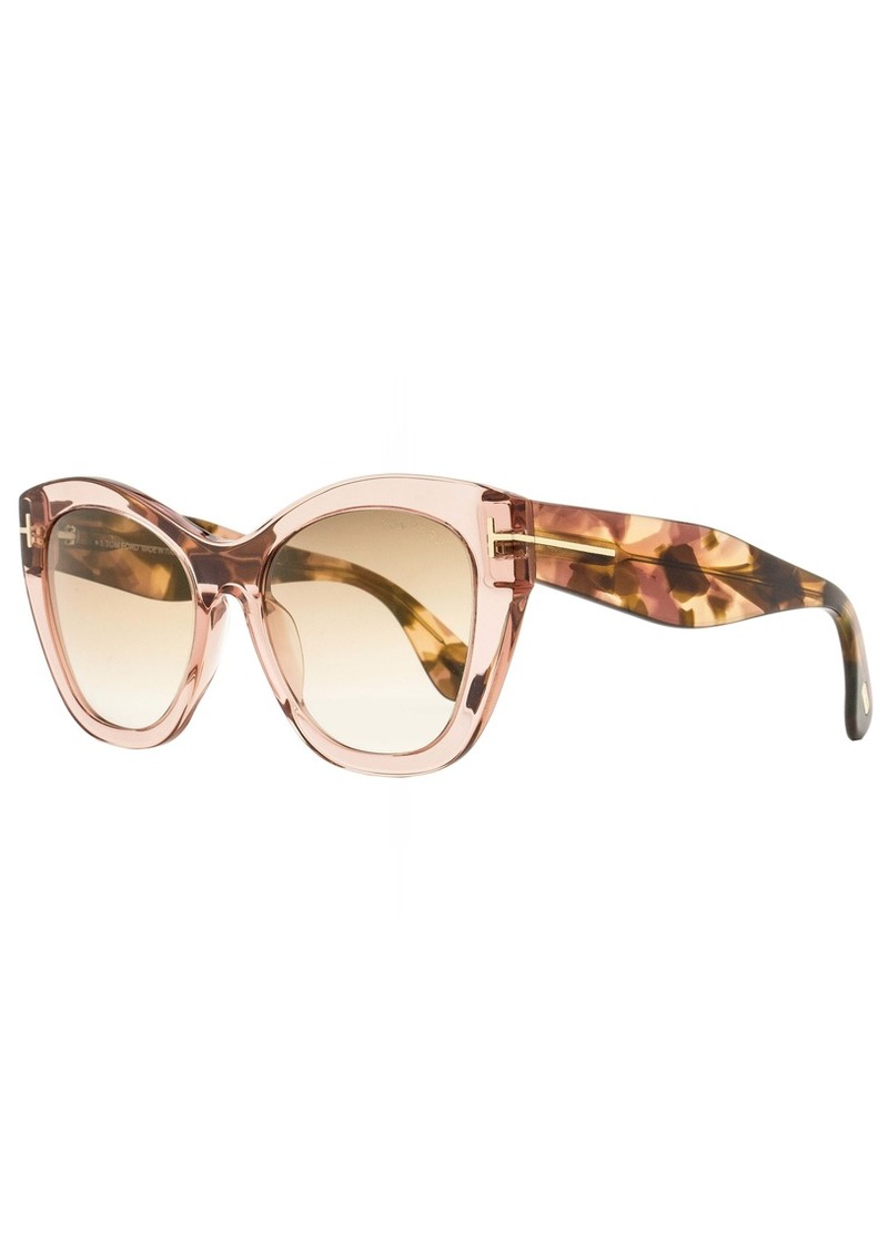 Tom Ford Women's Butterfly Sunglasses TF940 Cara 72G Pink 56mm