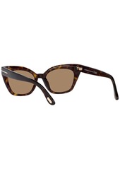 Tom Ford Women's Juliette Sunglasses TR001638 - Tortoise Black