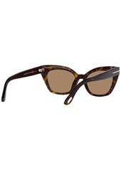 Tom Ford Women's Juliette Sunglasses TR001638 - Tortoise Black