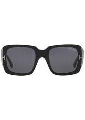 Tom Ford Women's Ryder-02 Sunglasses TR001641 - Shiny Black