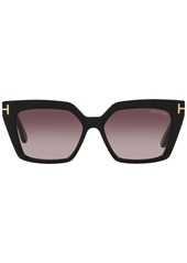 Tom Ford Women's Winona Sunglasses, Mirror TR001637 - Black