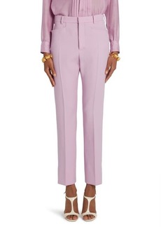 TOM FORD Wool & Silk Twill Ankle Pants