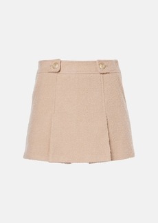 Tom Ford Wool and silk-blend bouclé miniskirt