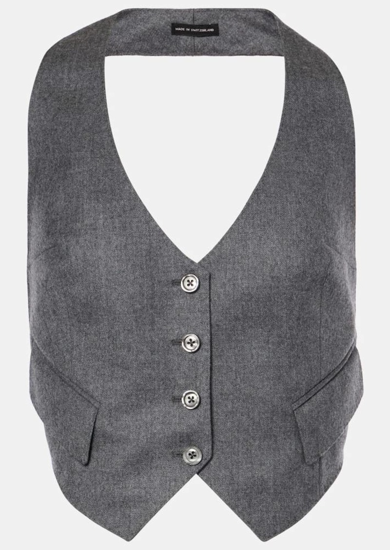 Tom Ford Wool twill vest