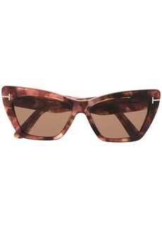 Tom Ford tortoiseshell cat-eye frame sunglasses