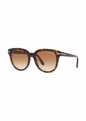 Tom Ford tortoiseshell round-frame sunglasses