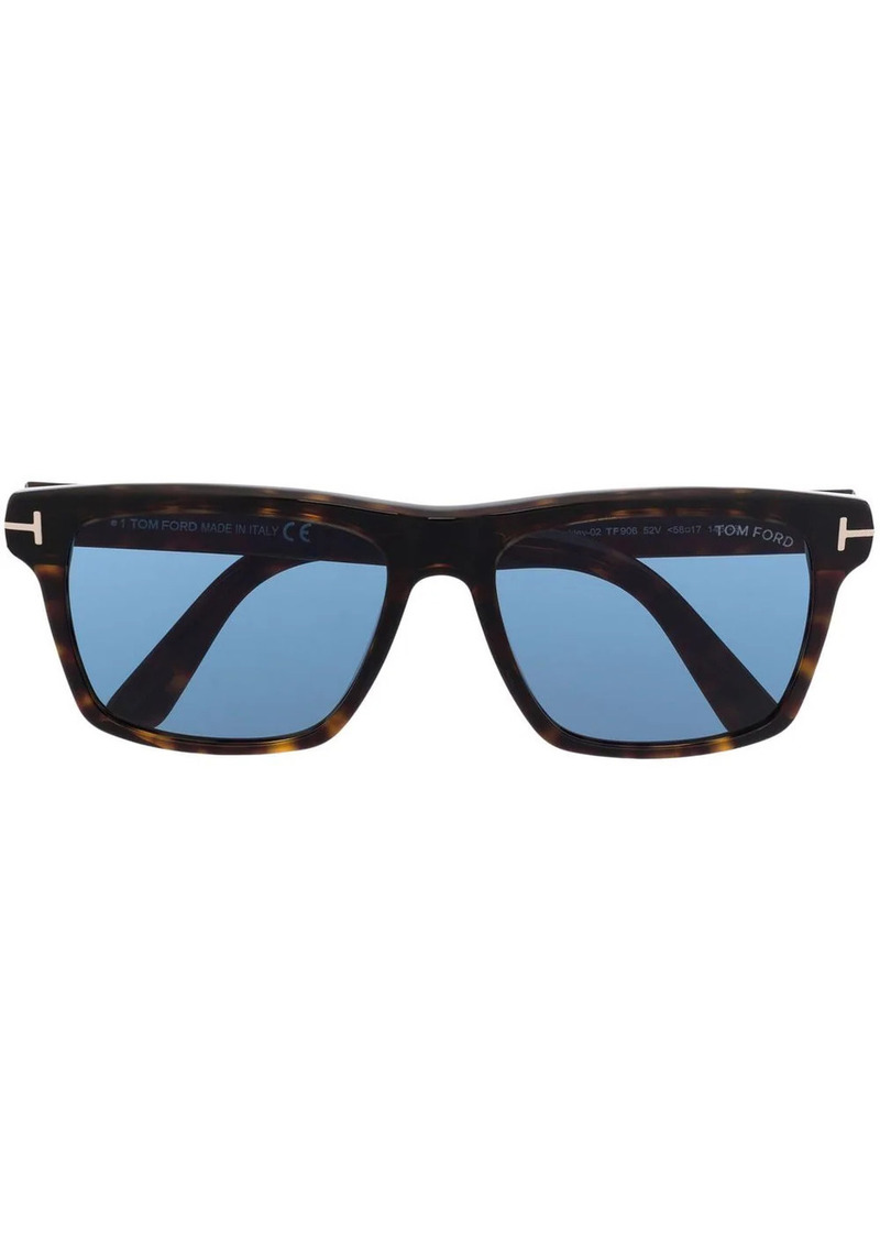 Tom Ford tortoiseshell square-frame sunglasses