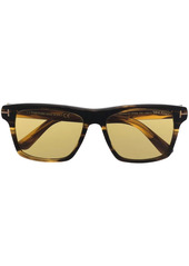 Tom Ford tortoiseshell square-frame sunglasses