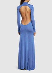 Tom Ford Turtleneck Knit Maxi Dress