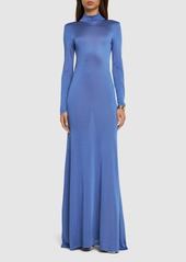 Tom Ford Turtleneck Knit Maxi Dress