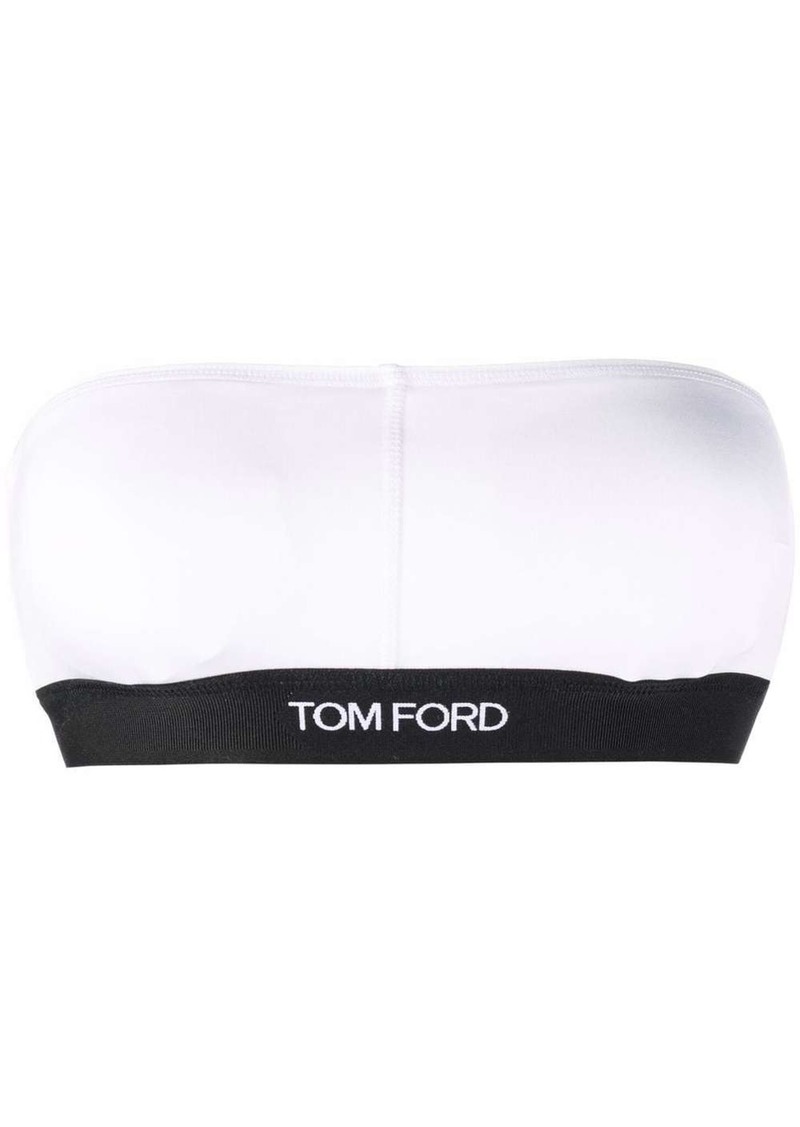 Tom Ford two-tone bandeau bra