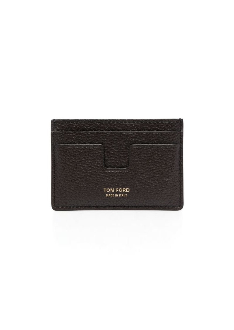 Tom Ford two-tone leather cardholder