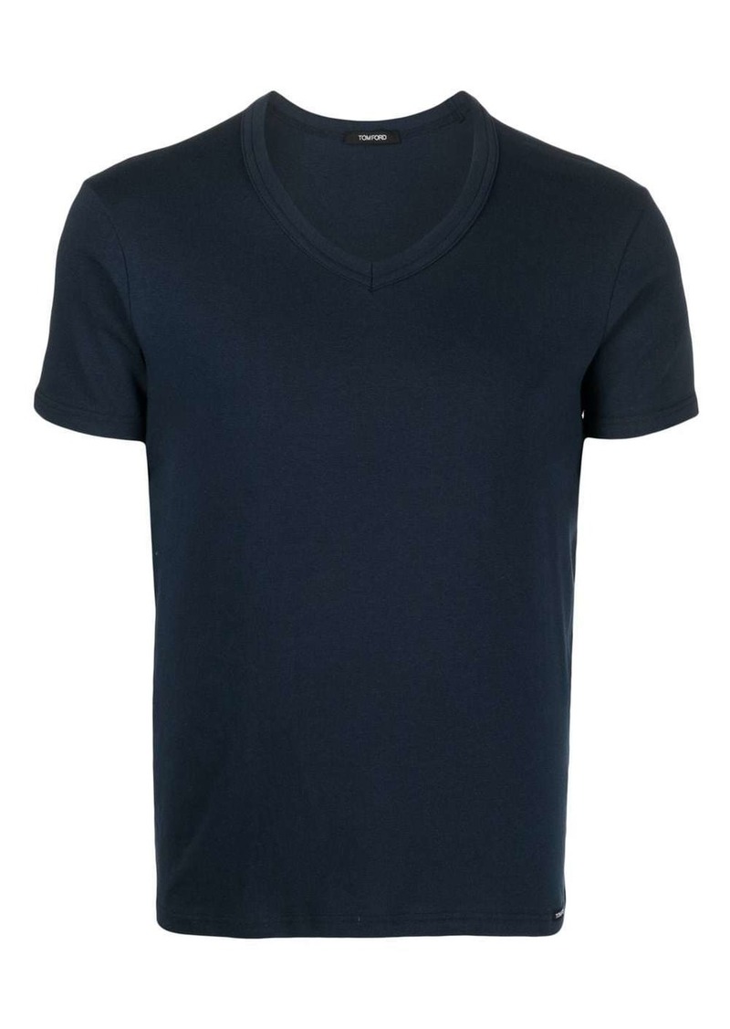 Tom Ford V-neck short-sleeve T-shirt