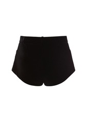 Tom Ford Velvet Cotton Mid Rise Shorts