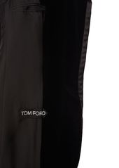 Tom Ford Velvet Single Breast Jacket W/ Silk Trim