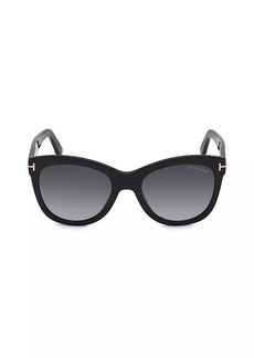 Tom Ford Wallace 54MM Cat-Eye Sunglasses