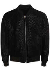 Tom Ford Wave Jacquard Bomber Jacket