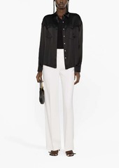 Tom Ford Western-style satin shirt