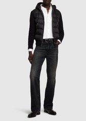 Tom Ford Wool Blend Down Zip Jacket