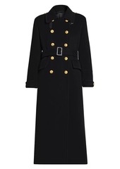 Tom Ford Wool Double-Breasted Belted Coat