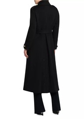 Tom Ford Wool Double-Breasted Belted Coat