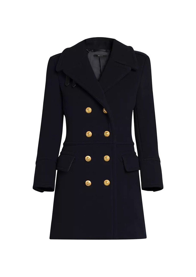 Tom Ford Wool Felt Peacoat