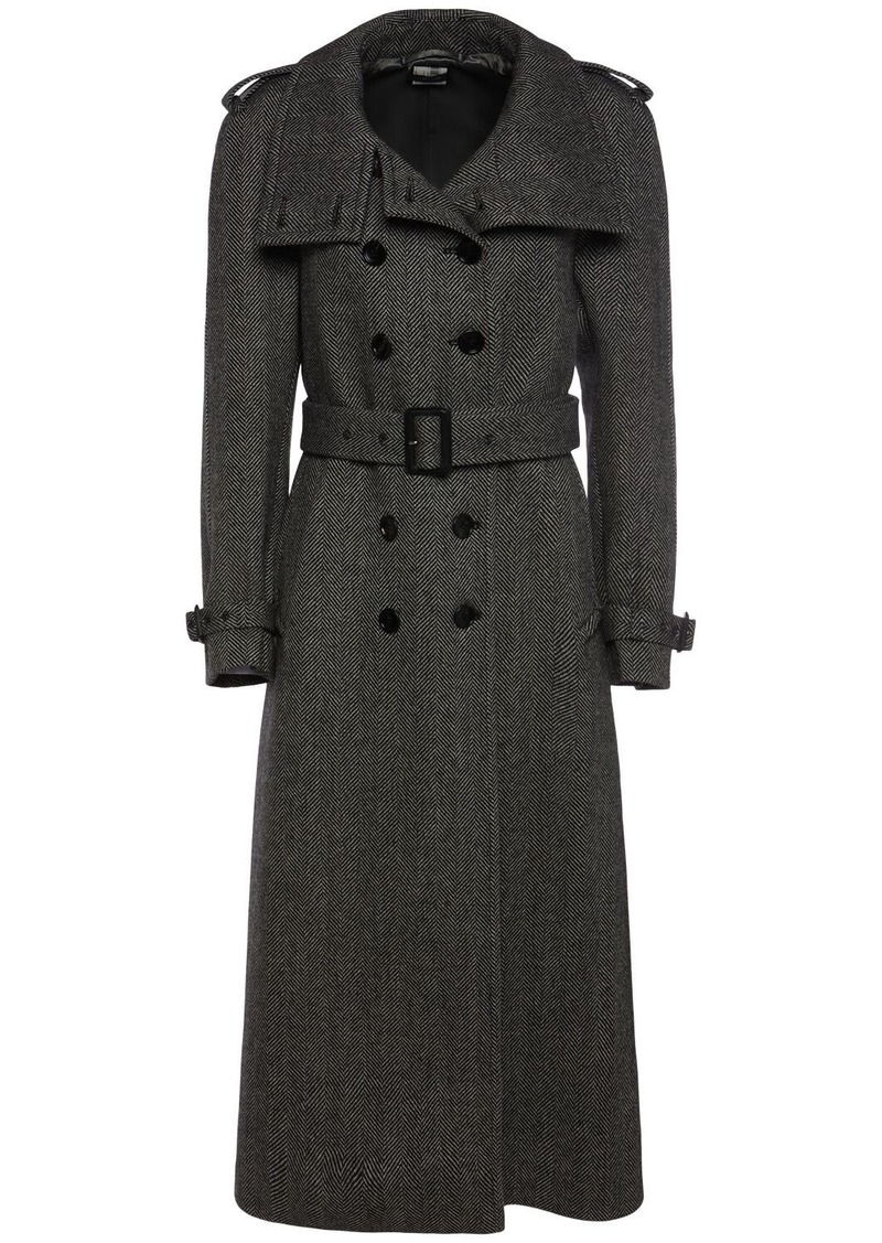 Tom Ford Wool Herringbone Coat