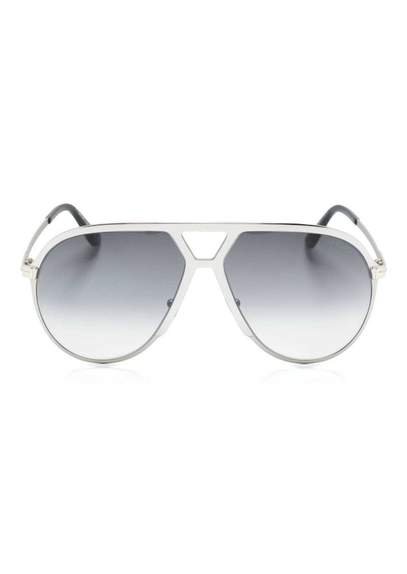 Tom Ford Xavier pilot-frame sunglasses