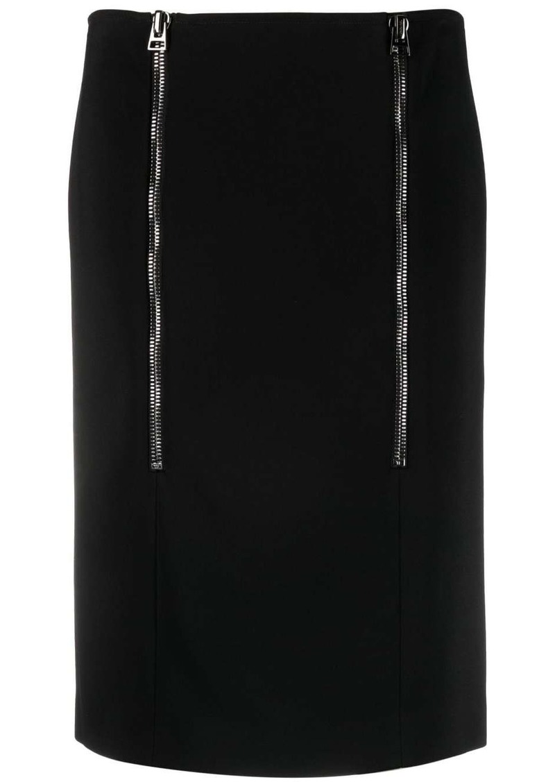 Tom Ford zip-detail pencil skirt