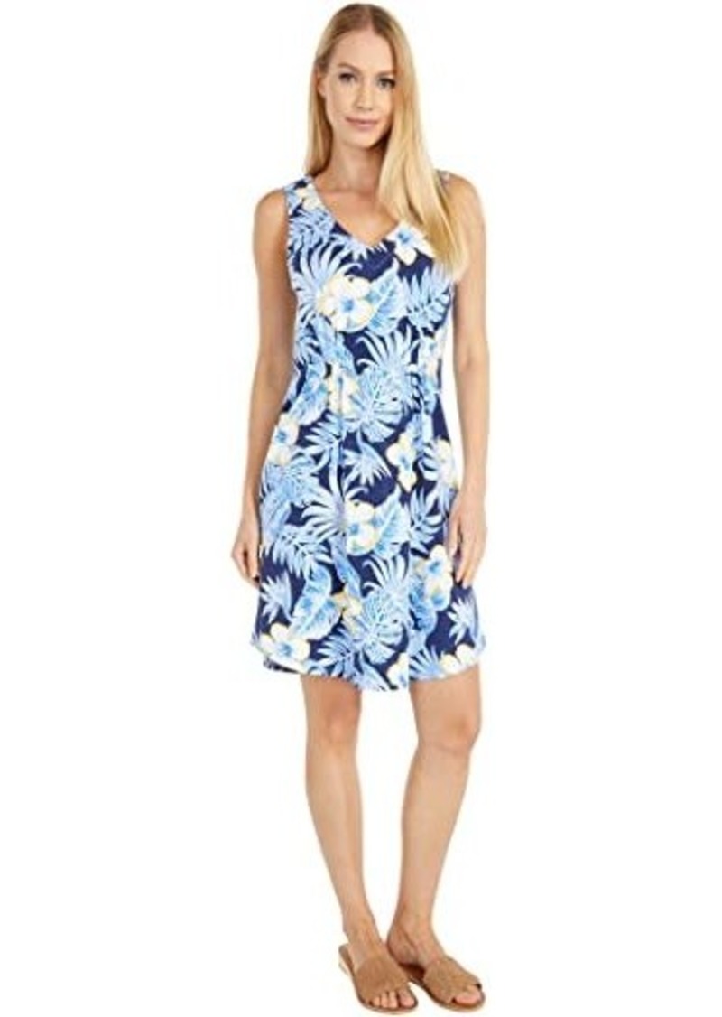 bahama blossoms short dress