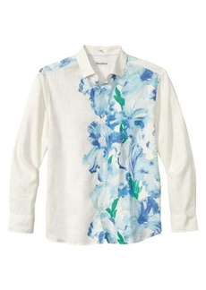 Tommy Bahama Barbados Floral Linen Blend Button Down Shirt