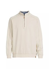 Tommy Bahama Ben & Terry Quarter-Zip Jacket