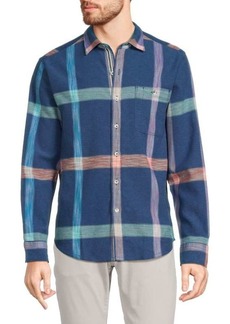 Tommy Bahama Canyon Beach Windowpabe Check Button Down Shirt