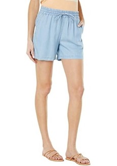 Tommy Bahama Chambray All Day High-Rise Easy Shorts