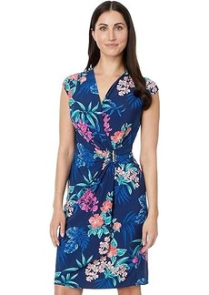 Tommy Bahama Clara Breezy Bouquet Short Sleeve Dress