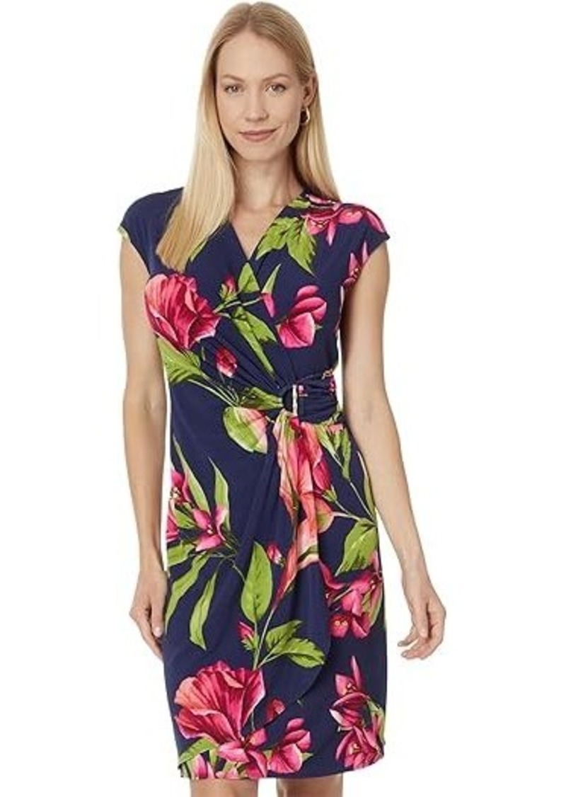 Tommy Bahama Clara Lavish Blooms Short Sleeve Dress