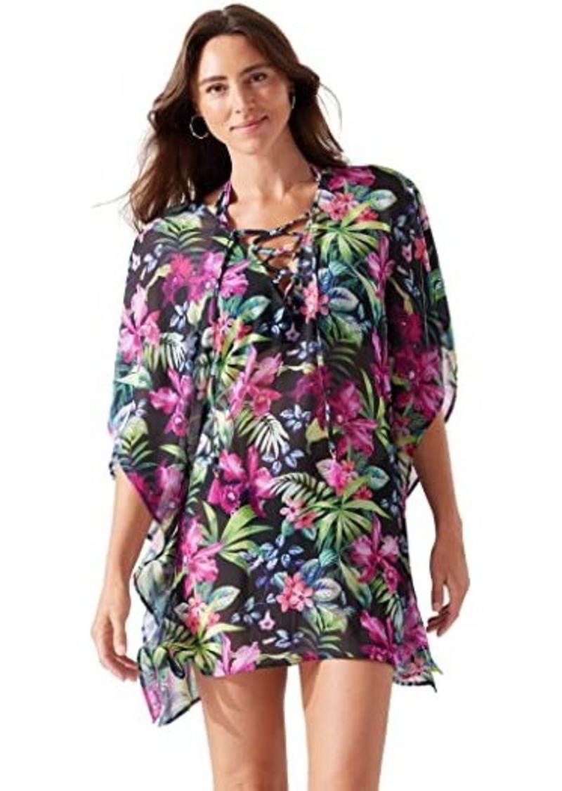 Tommy Bahama Coastal Gardens Lace-Up Tunic