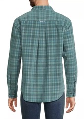 Tommy Bahama Coastline Cord Lagoon Check Shirt