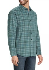 Tommy Bahama Coastline Cord Lagoon Check Shirt