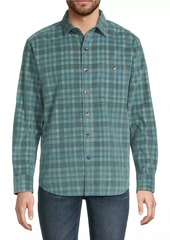 Tommy Bahama Coastline Cord Lagoon Check Shirt