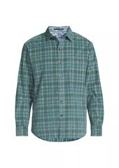 Tommy Bahama Coastline Cord Lagoon Check Shirt