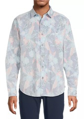 Tommy Bahama Coastline Cord Shoreline Vines Button-Up Shirt