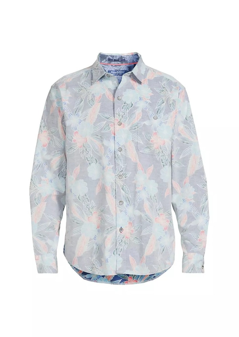 Tommy Bahama Coastline Cord Shoreline Vines Button-Up Shirt