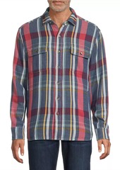 Tommy Bahama Copper Canyon Plaid Shirt