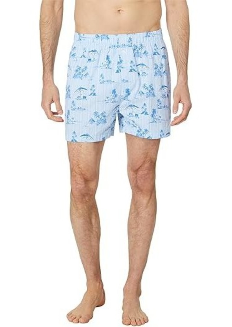 Tommy Bahama Cotton Seersucker Boxers